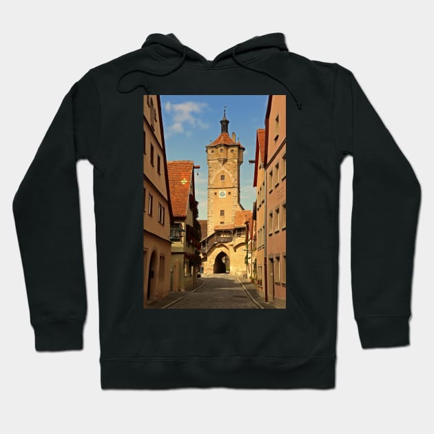 Klingentor - Rothenburg od Tauber Hoodie by Bierman9